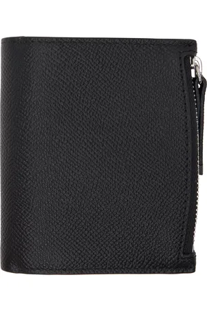 Maison Margiela Black Four Stitches Wallet