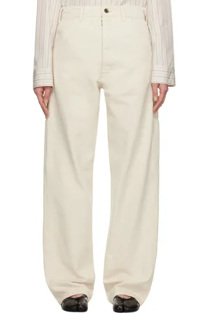Maison Margiela Off-White Five-Pocket Utility Jeans