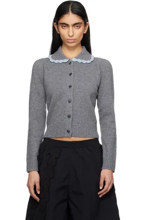 SANDY LIANG Gray Roche Cardigan