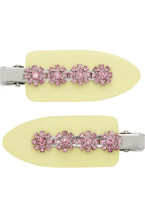SANDY LIANG Yellow Makeup Hair Clips