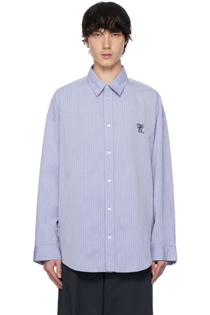 Acne Studios Blue Button-Up Shirt