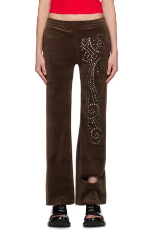 Praying Velvet Flared Lounge Pants