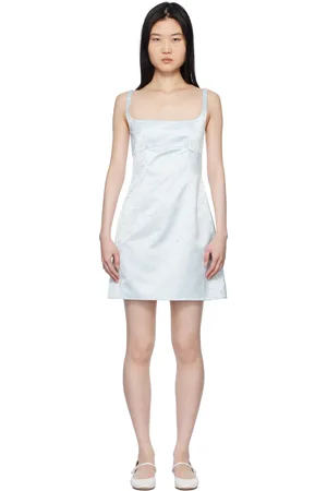 SANDY LIANG Blue Melrose Minidress