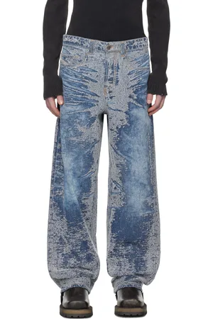 Diesel Blue Relaxed 2001 D-Macro Jeans