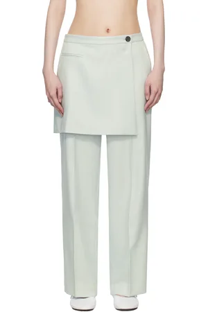 SANDY LIANG Blue Crosby Trousers