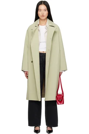 Loulou de Saison Green Alex Trench Coat