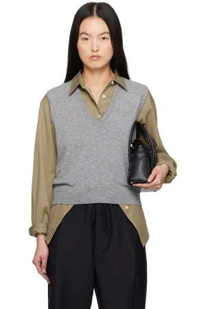Maison Margiela Gray Knit Vest
