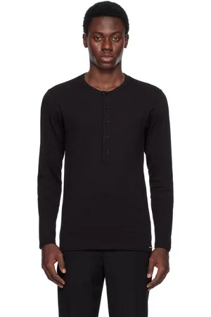 Tom Ford Cotton Stretch Jersey Henley