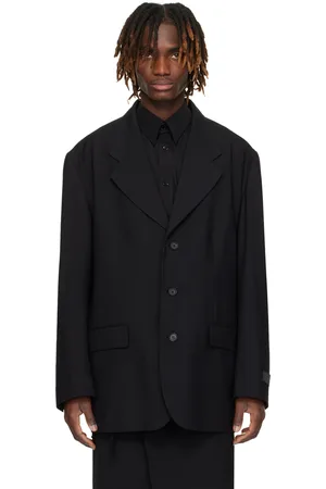 Maison Margiela Black Virgin Wool Blazer