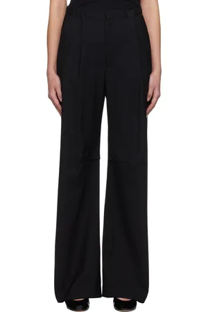 Maison Margiela Black Tailoring Wool Trousers