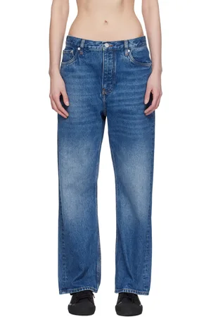 STUDIO NICHOLSON Blue Denjo Jeans