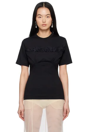 Simone Rocha Balconette Bust Detail T-shirt