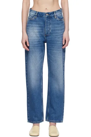 STUDIO NICHOLSON Blue Ruthe Jeans