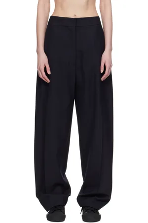 STUDIO NICHOLSON Navy Vai Trousers