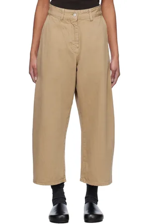STUDIO NICHOLSON Tan Chalco Jeans