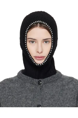 YMC Black Wool Balaclava