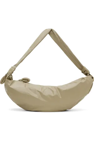 LEMAIRE Khaki Large Soft Croissant Bag