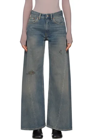 Maison Margiela Blue Distressed Jeans