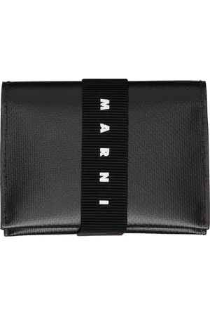 Marni Black Bifold Card Holder
