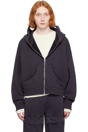 Entire Studios Navy Full Zip Hoodie