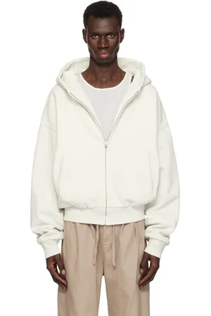 Entire Studios Off-White Thermal Hoodie