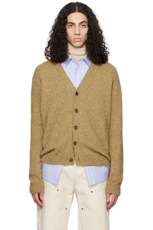 Maison Margiela Green Pilling Cardigan