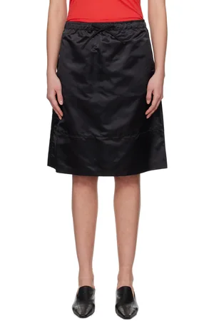 Nothing Written Nylon Midi Skirt