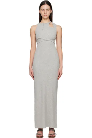 OTTOLINGER Gray Tank Maxi Dress