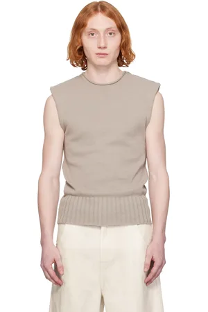Entire Studios Gray Burns Knit Vest