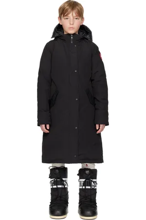 Canada Goose Big Kids Black Brittania Down Coat