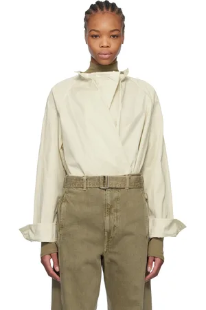 LEMAIRE Off-White Twisted Blouse