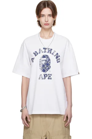 BAPE SSENSE Exclusive White Printed T-shirt