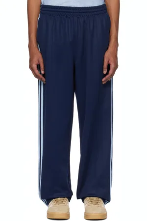 adidas Blue Baggy Track Pants