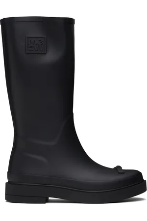 MARGE SHERWOOD Ribbon Rubber Tall Boots