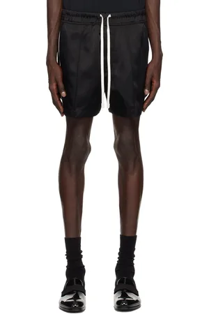 Tom Ford Black Shiny Satin Shorts