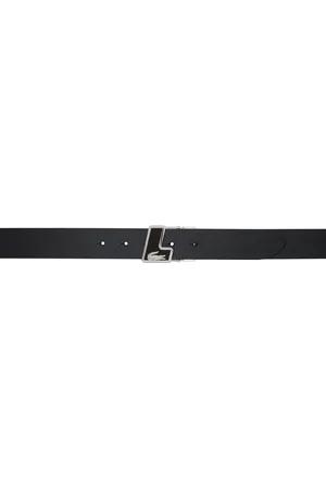 Lacoste Black Leather Belt