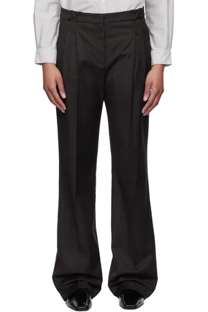 THE GARMENT Brown Denver Pleat Trousers