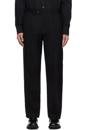 mfpen Black Formal Trousers