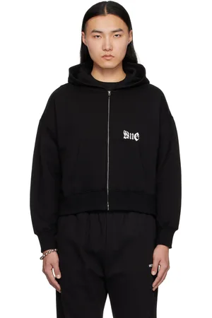 We11 Done Logo Zip-Up Hoodie