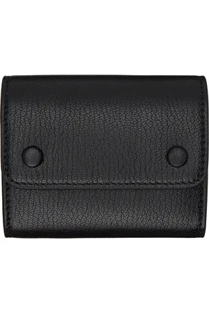 Maison Margiela Black Leather Card Holder