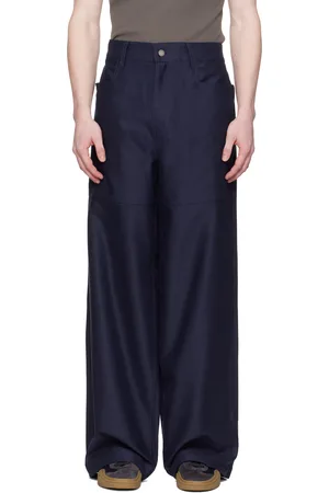 Serapis Navy Wide Sailor Trousers