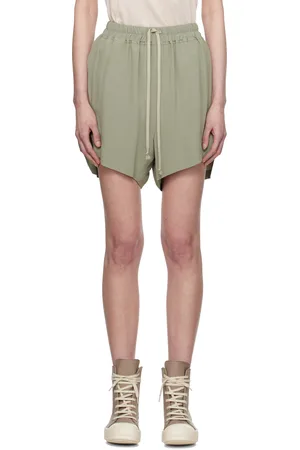 Rick Owens Green Hollywood Boxers Shorts