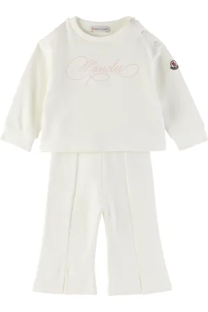 Moncler Baby Off-White Logo Sweatsuit