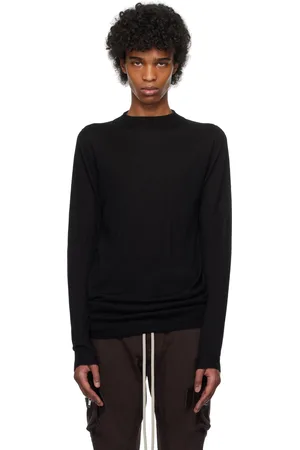 Rick Owens Black Hollywood Level Lupetto Sweater
