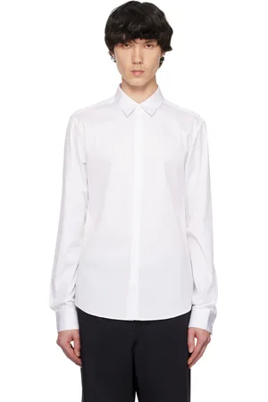 WOOYOUNGMI White Concealed Button Shirt