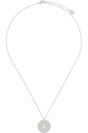 A.P.C. Silver Eloi Perforé Necklace