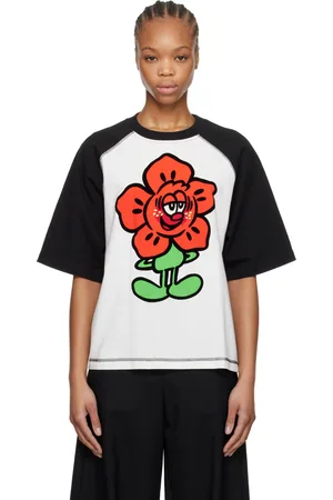 Kenzo White Paris VERDY Edition Raglan T-shirt