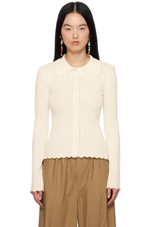 SEA Beige Abbie Cardigan