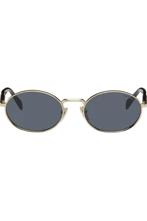 Prada Gold Eyewear Collection Sunglasses