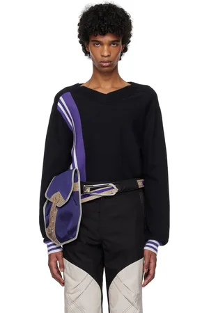 Kiko Kostadinov Black Ostro Sweater